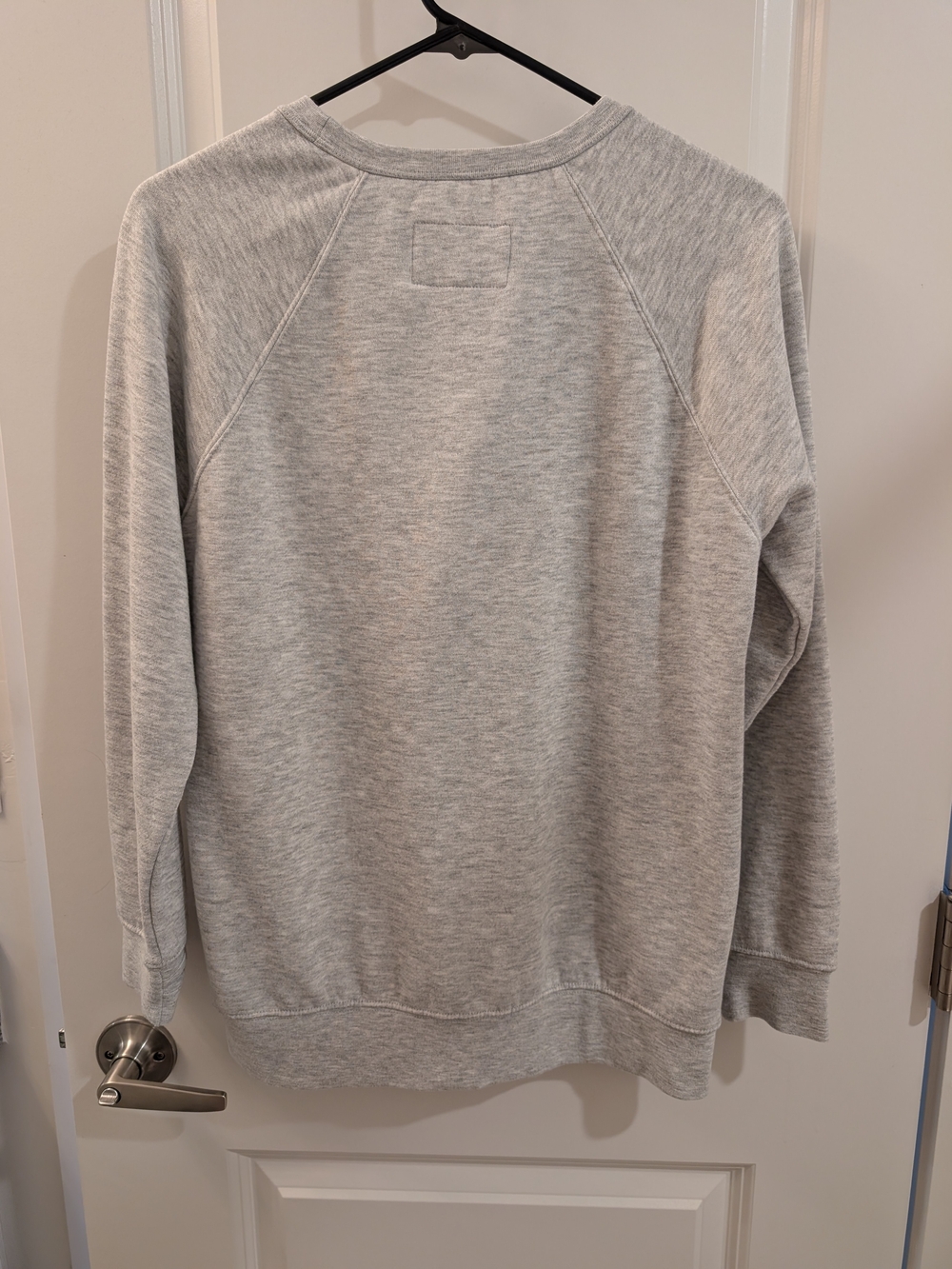 Women's Light Gray Crewneck with Colorful Distressed WISCONSIN Graphic - Picture 2 of 10